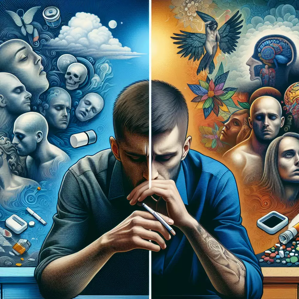 lidi pred a po drogach