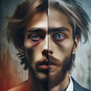 Lidi Pred A Po Drogach