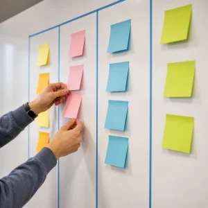 Kanban Tabule: Sloupce, Karty A Limit Rozpracované Práce